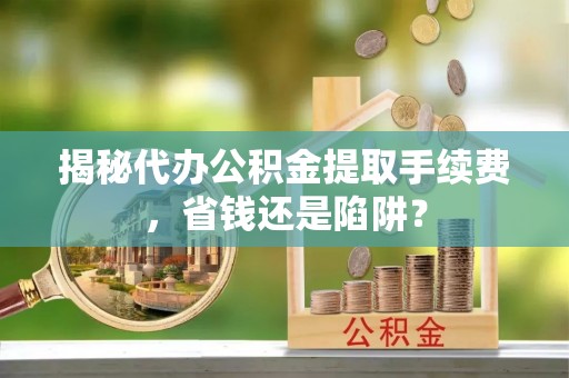 美姑揭秘代办公积金提取手续费，省钱还是陷阱？