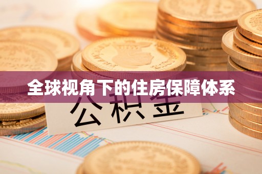 美姑全球视角下的住房保障体系